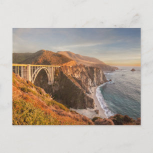 Carte Postale Littoral Pont de Bixby, Big Sur Californie