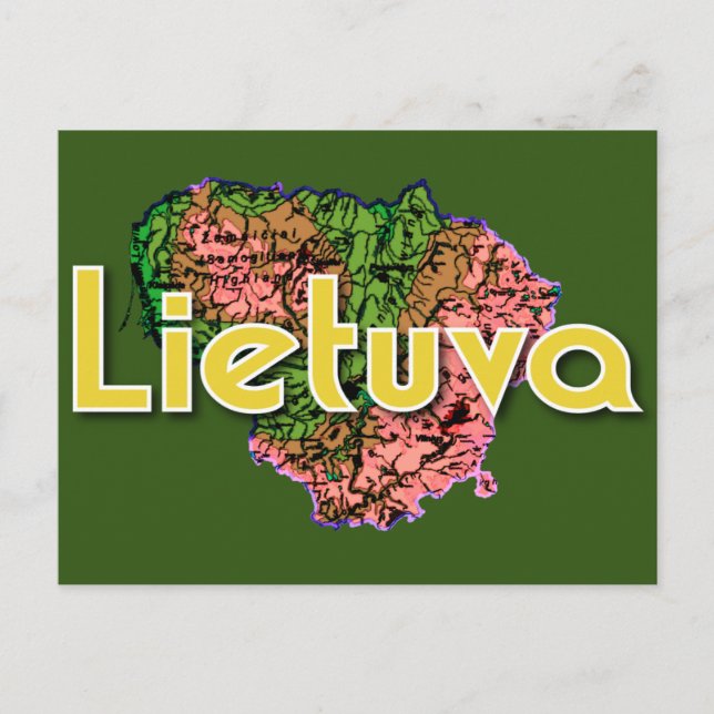 Carte Postale Lituanie (Devant)