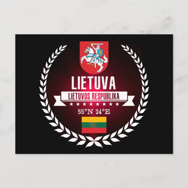 Carte Postale Lituanie (Devant)