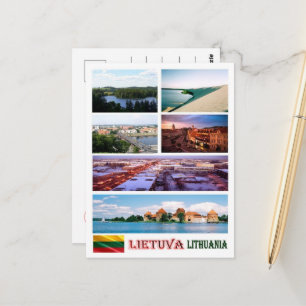 Carte Postale Lituanie - Mosaic -