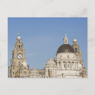Carte Postale Liver Building, Liverpool, Angleterre