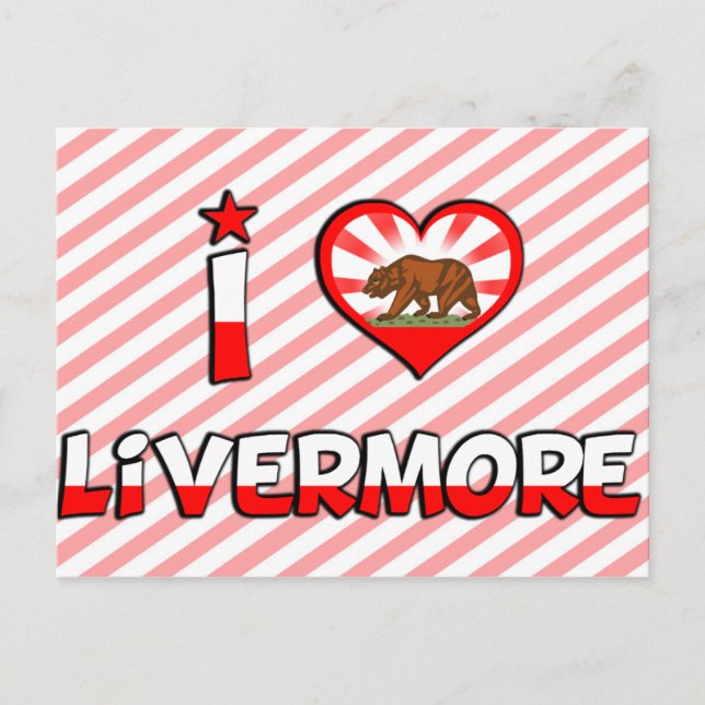 Carte Postale Livermore, CA (Devant)