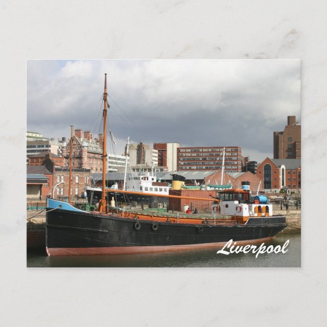 Carte postale Liverpool (Devant)