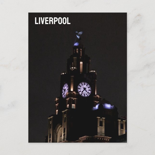 Carte Postale Liverpool (Devant)