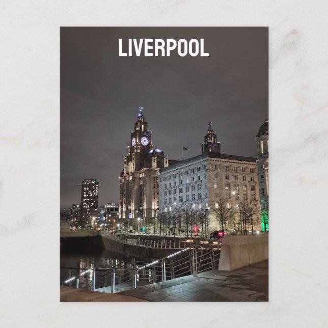 Carte Postale Liverpool (Devant)