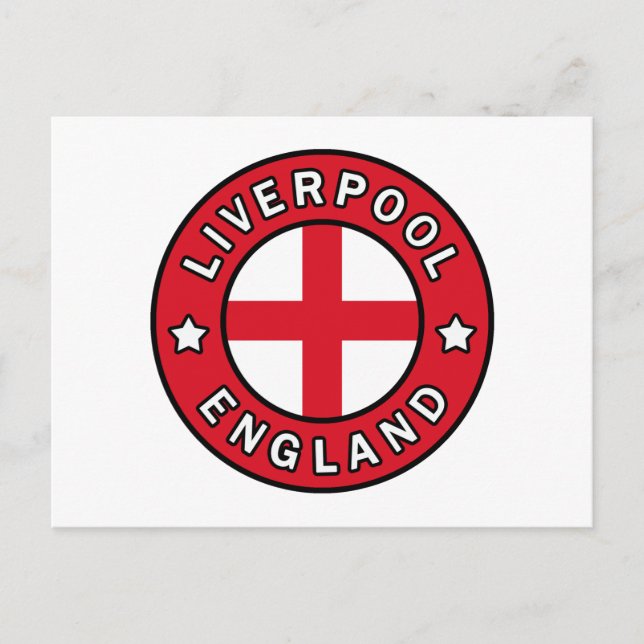 Carte Postale Liverpool Angleterre (Devant)