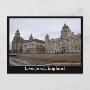 Carte Postale Liverpool, Angleterre