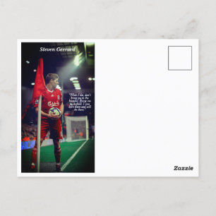 Carte Postale Liverpool FC Legend Series - Steven Gerrard