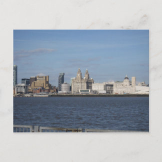 Carte Postale Liverpool Skyline