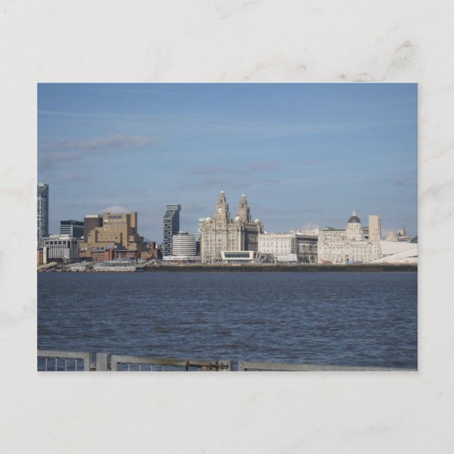 Carte Postale Liverpool Skyline (Devant)