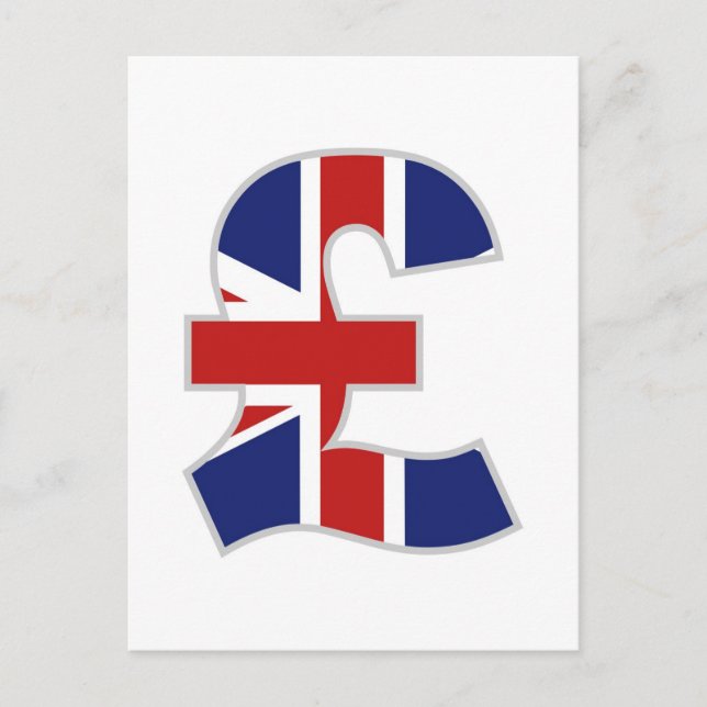 Carte Postale Livre britannique (Devant)