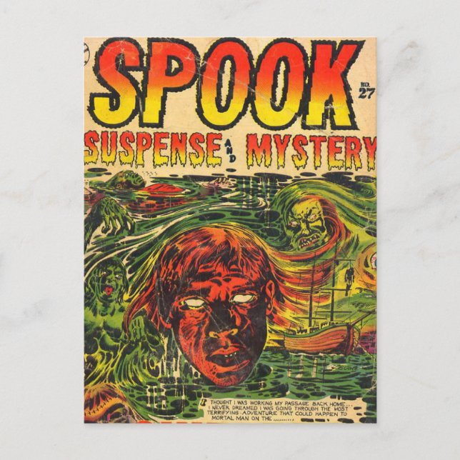 Carte Postale Livre de bande dessinée Spook (Devant)