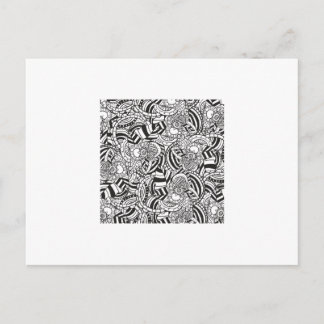 Carte Postale Livre de coloriage pour adultes