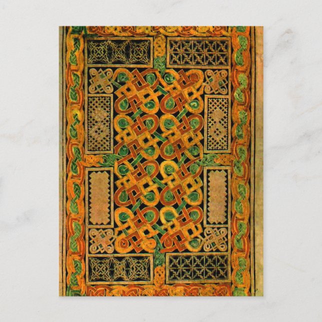 Carte Postale Livre de Durrow (Devant)