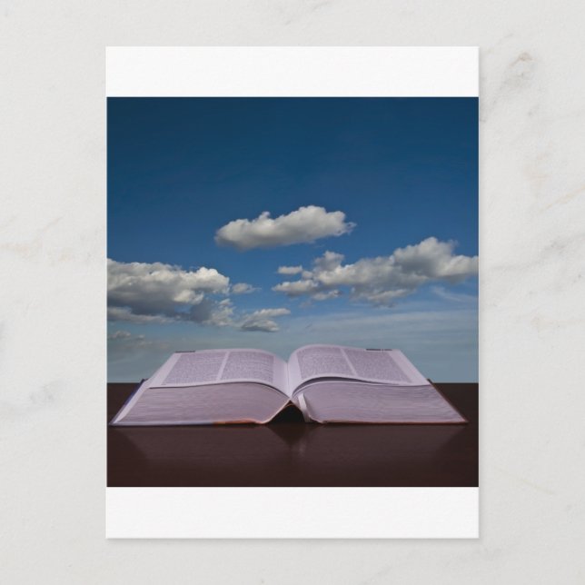 Carte Postale Livre ouvert (Devant)