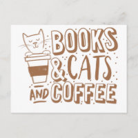 livres chats et café