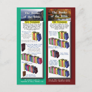 Carte Postale Livres de la Bible