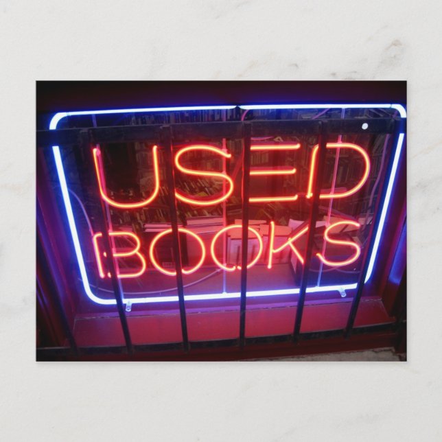 Carte Postale livres d'occasion (Devant)