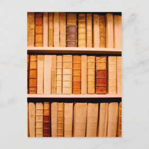 Carte Postale Livres en cuir anciens du XVIIe siècle