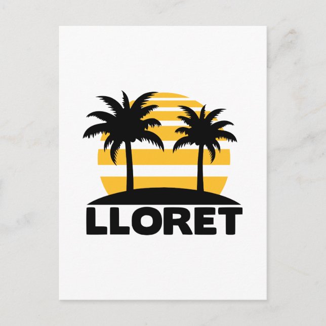 Carte Postale Lloret de Mar (Devant)