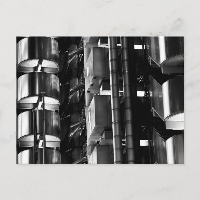 Carte Postale Lloyd's Building London Abstrait (Devant)