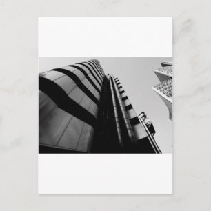 Carte Postale lloyds building noir et blanc