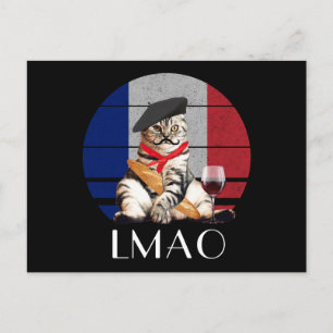 Carte Postale LMAO Le Meow