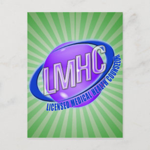 CARTE POSTALE LMHC SWOOSH CONSEILLER EN SANTÉ MÉDICALE LICENCIÉ