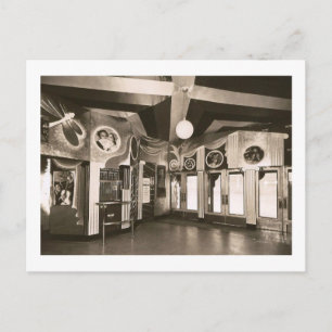 Carte Postale Lobby Théâtre Déco Vintage