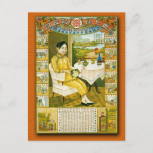 Carte Postale Lobowl Médicale Société Calendrier Poster 1918