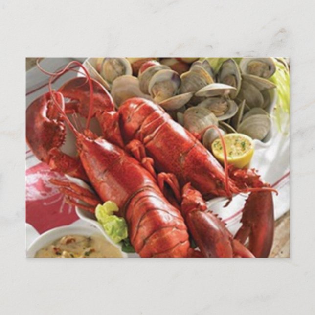 CARTE POSTALE LOBSTER BOIL (POUR TOUTE RAISON) (Devant)