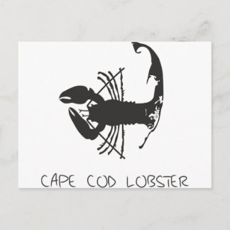 CARTE POSTALE LOBSTER CAPE COD