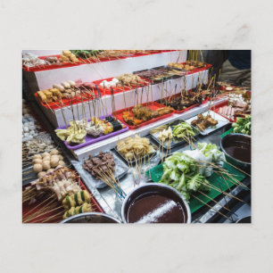 Carte Postale Loc Loc malaisien Hot Pot Set Asiatiques Aliments