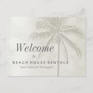 Carte Postale Locations de plage de Palm
