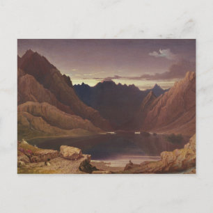 Carte Postale Loch Coruisk, île de Skye - Dawn, c.1826-32 (w/c