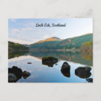 Loch Eck, Scotland Postcard