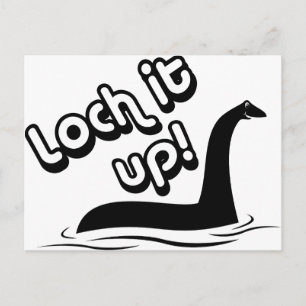 Carte Postale Loch It Up