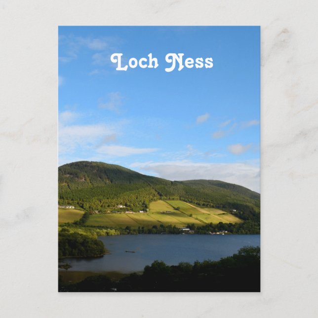 Carte Postale Loch Ness en Ecosse (Devant)