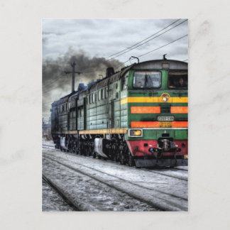 Carte Postale Locomotive