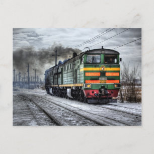 Carte Postale Locomotive