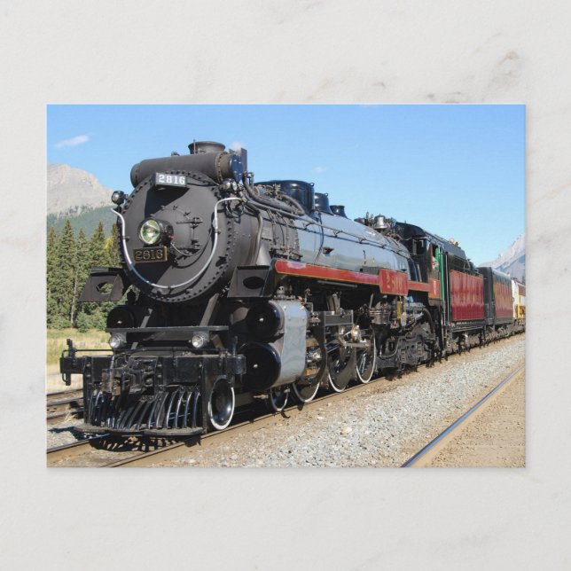 Carte postale Locomotive 2816 (Devant)