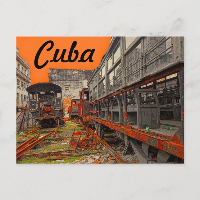 Carte postale Locomotive et wagon (Devant)