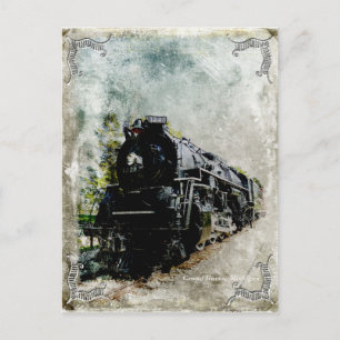 Carte Postale Locomotive vintage