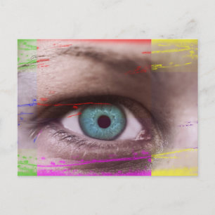 Carte Postale L'oeil qui regarde