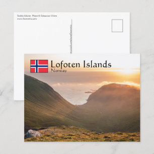 Carte postale Lofoten Islands Norvège