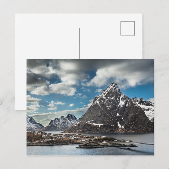 Carte Postale Lofoten Norvège (Devant / Derrière)