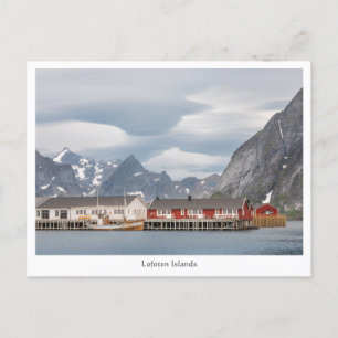 Carte Postale Lofoten Norvège