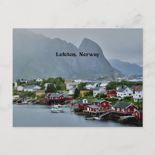 Carte Postale Lofoten, Norvège (Devant)