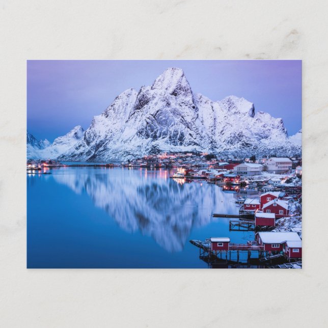 Carte Postale Lofoten Norvège (Devant)