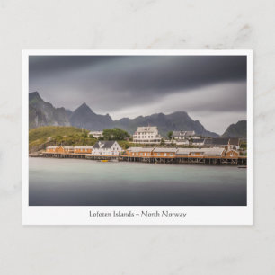 Carte Postale Lofoten Norvège Village de pêcheurs